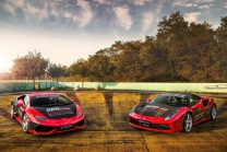 Ferrari & Lamborghini  - 4 Runden auf der Rennstrecke