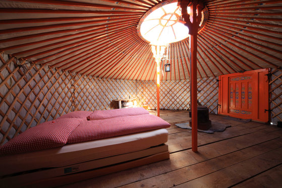 Übernachtung in der Jurte - mit Pferdeausritt und Verpflegung 2 
