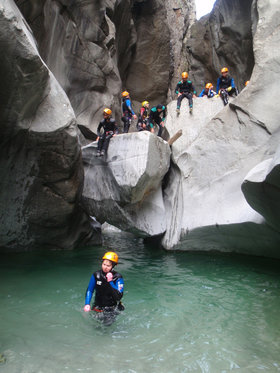 Canyoning Tour - Massaschlucht 4 