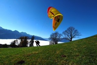 Vol en tandem à Interlaken - en parapente 2 