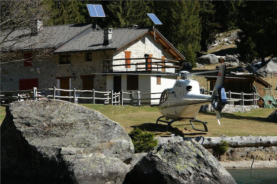 Helikopter Rundflug Tessin - inkl. Essenspause in einem Grotto 5 
