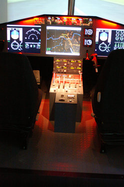 Simulatorflug - Im Privat Jet 2 