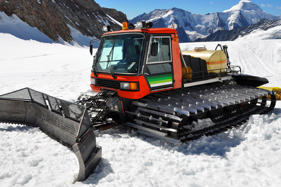 Copilot im Pistenfahrzeug - Geschenkidee auf dem Brunni  