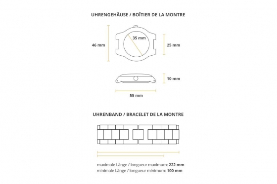 Montre en bois Bambuu - The Story 6 