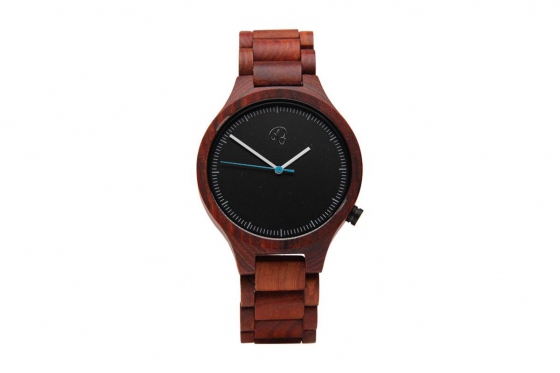 Montre en bois Bambuu - The Space Red  