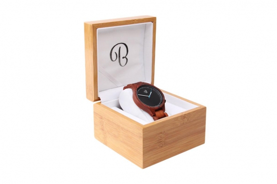 Montre en bois Bambuu - The Space Red 1 