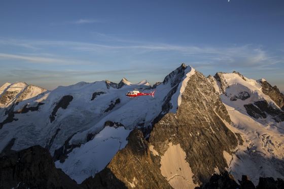 Corvatsch Lunch - mit Helikopterflug  