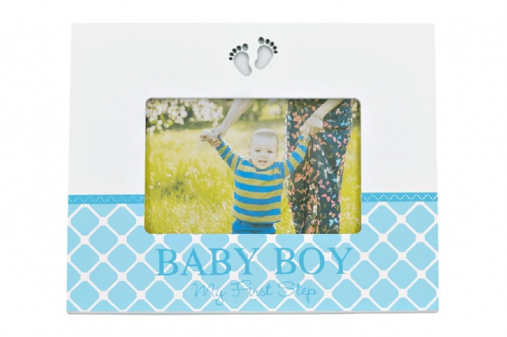 Cadre photo bébé LED - Baby Boy  