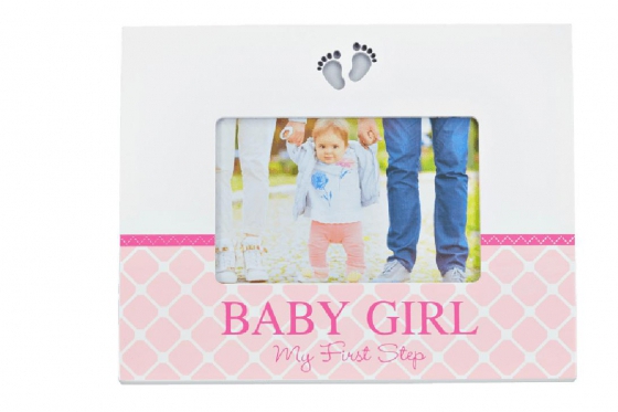 Cadre photo bébé LED - Baby Girl 1 