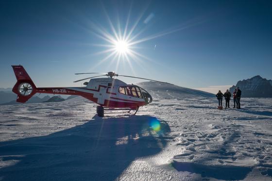 Grosser Alpenrundflug - mit Gletscherlandung 4 