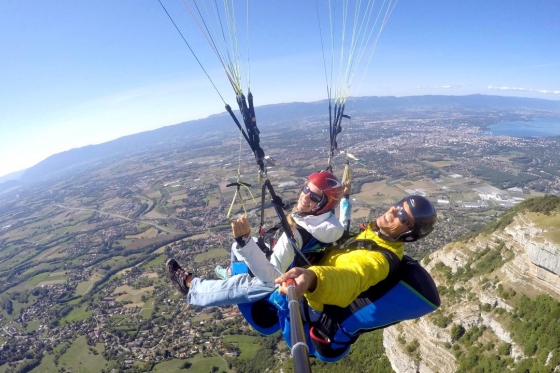 Vol biplace en parapente - Découverte et Sensation  
