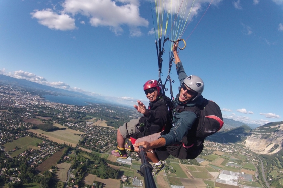 Vol biplace en parapente - Découverte et Sensation 2 