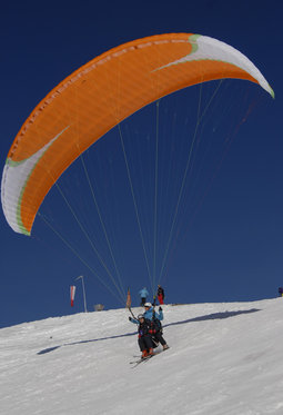 Vol biplace - au-dessus du Val de Bagnes 2 