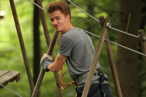 Seilpark Abenteuer in Zürich - Action zu zweit mit Helmkamera 2 