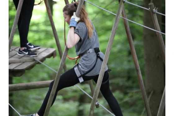 Seilpark Abenteuer in Zürich - Action zu zweit mit Helmkamera 3 