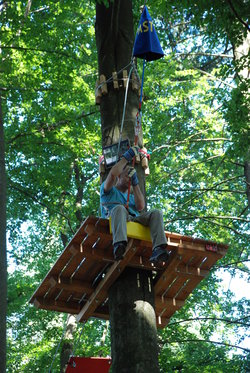 Seilpark Abenteuer in Zürich - Action zu zweit mit Helmkamera 11 