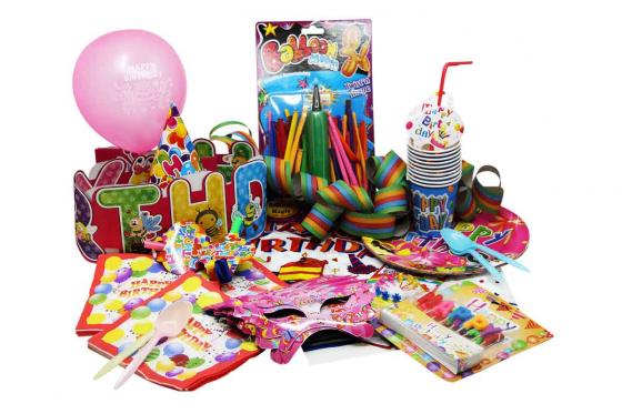 Geburtstagspartyset - für Kinder  
