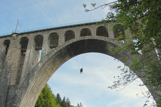 Saut Pendulaire - au Viaduc du Day | 1 personne 1 