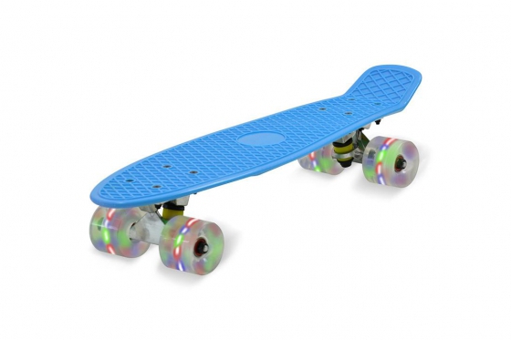 Skateboard LED  - bleu 1 