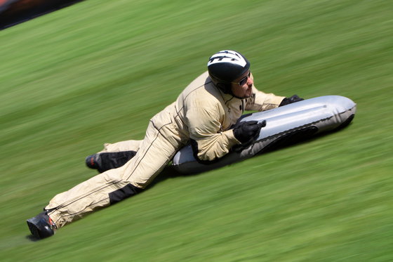 Airboarden für 2 - auf der Sprungschanze Einsiedeln 1 