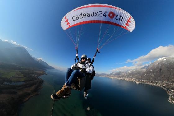 Vol biplace en parapente - à Villeneuve, pour 1 personne 4 