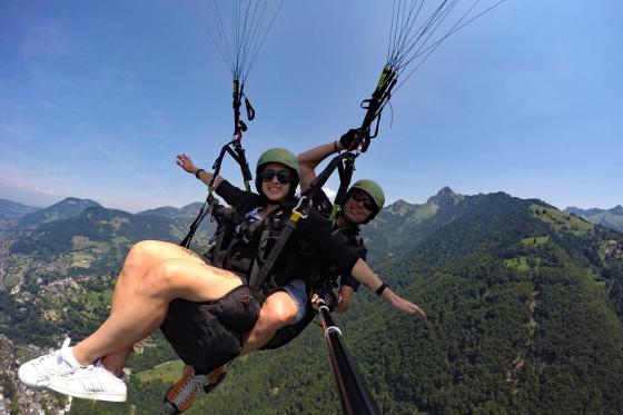 Vol biplace en parapente - à Villeneuve, pour 1 personne 7 