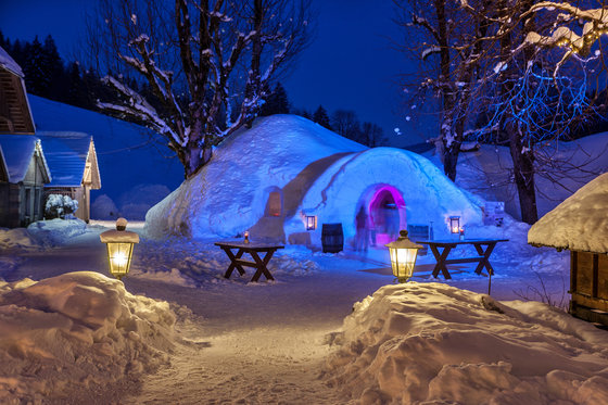 Love igloo - Nuit romantique et fondue pour 2 personnes 1 