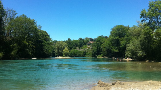Kajak Tour für 5 Personen - entlang der Aareschlaufen 1 