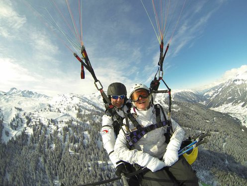 VIP Gleitschirm Flug - Sonnenuntergangs Flug in Vorarlberg 6 