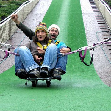 Sauter d'un tremplin - à deux  1 