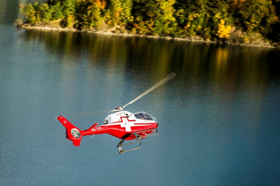 Châteaux et lacs - Vol en hélicoptère  