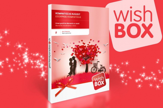 Romantische Auszeit - Wishbox - 1 Box - über 25 Erlebnisse  