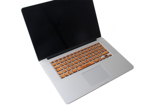 Protection de clavier MacBook - en bois de cerisier  