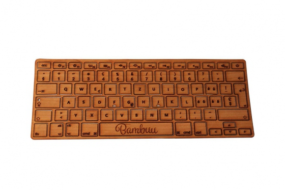 Protection de clavier MacBook - en bois de cerisier 2 