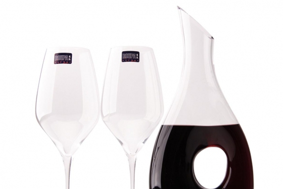 Set à vin - Carafe avec 2 verres 1 