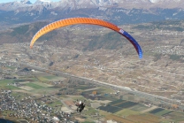 Gleitschirm Tandemflug - im Wallis