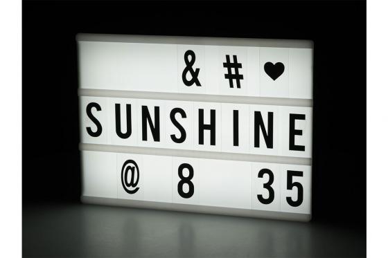 Message box - Vegas - avec 85 lettres & symboles 1 