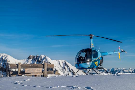 30 Min Helikopter fliegen - für 1 Person  