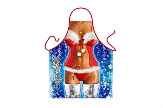 Grillschürze - Christmas Girl  