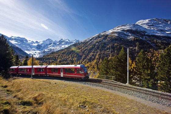 Führerstandfahrt in RhB-Lok - als Geschenk für Bahnfreunde  