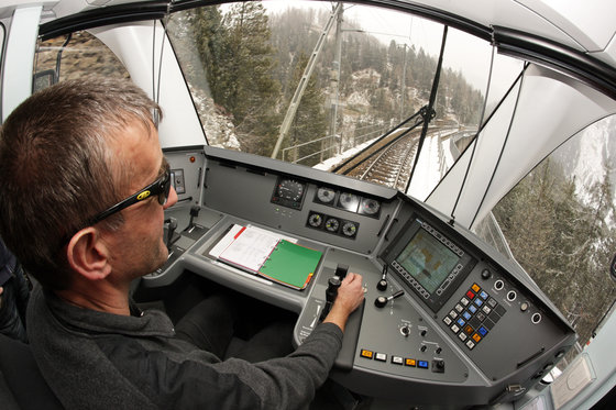 Führerstandfahrt in RhB-Lok - als Geschenk für Bahnfreunde 5 
