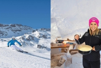 Ski-Pass & Fondue im Iglu  - auf der Engstligenalp für 1 Person