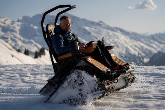 Winteraction Zieseltour - Raupenfahrspass im Schnee, für 2 Personen  
