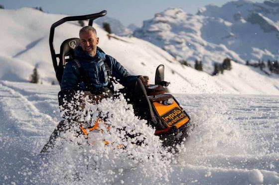 Winteraction Zieseltour - Raupenfahrspass im Schnee, für 2 Personen 1 