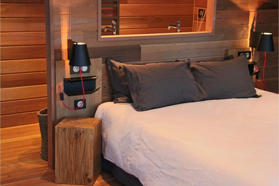 Nuit dans une cabane de luxe - Inclus: Spa privatif, 2 modelages du corps (45min) et petits-déjeuners 3 