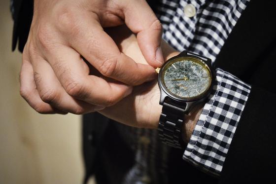 Montre en bois Bambuu - The Maui Marble 3 