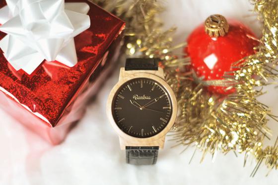Montre en bois Bambuu - The Maple Black 4 