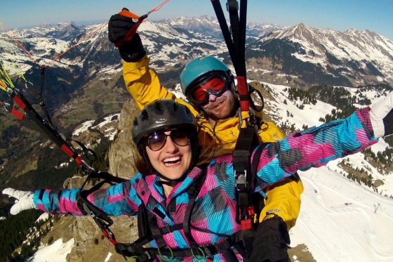 Vol prestige - 1'500 mètres de dénivelé - Chablais vaudois  