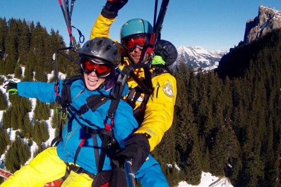 Vol prestige - 1'500 mètres de dénivelé - Chablais vaudois 2 