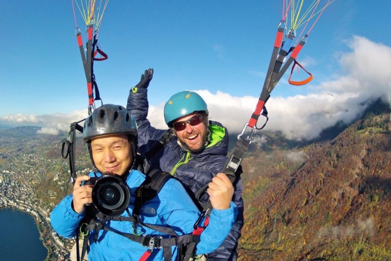 Vol découverte - 800 mètres de dénivelé - Chablais vaudois 4 
